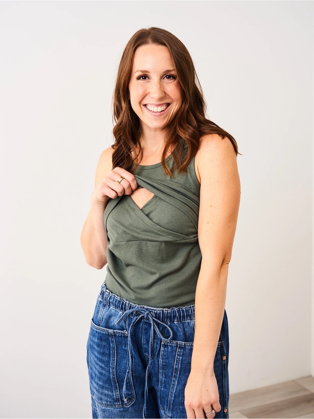 NWT Latched Mama Nursing Tank, XL